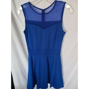 HELOUISE DRESS JUNIORS BLUE SMALL